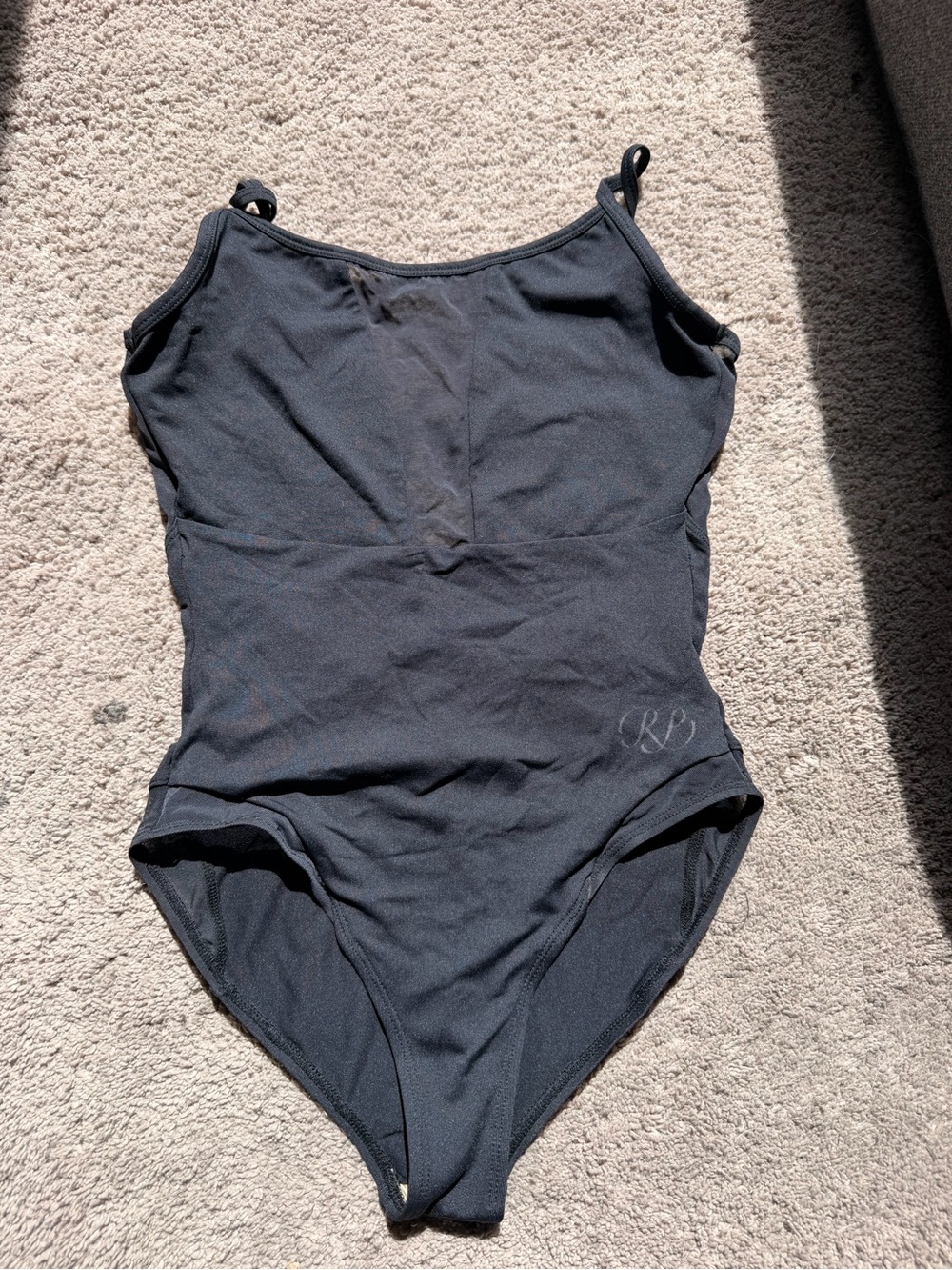 Black Girls' One-Piece DanceWear Leotard- Classic Fit